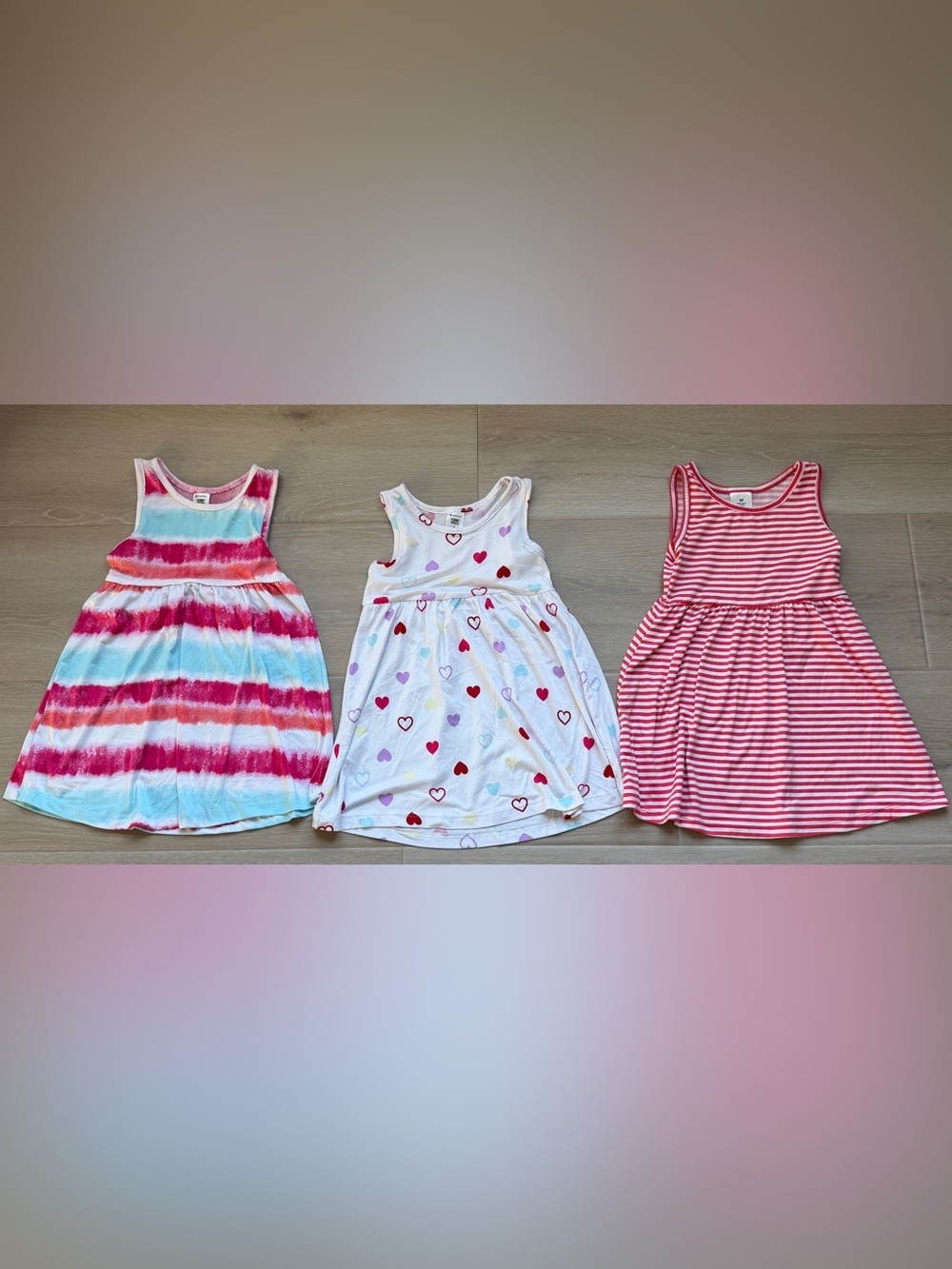 Girls' Short Sleeve Dress Bundle Size 4